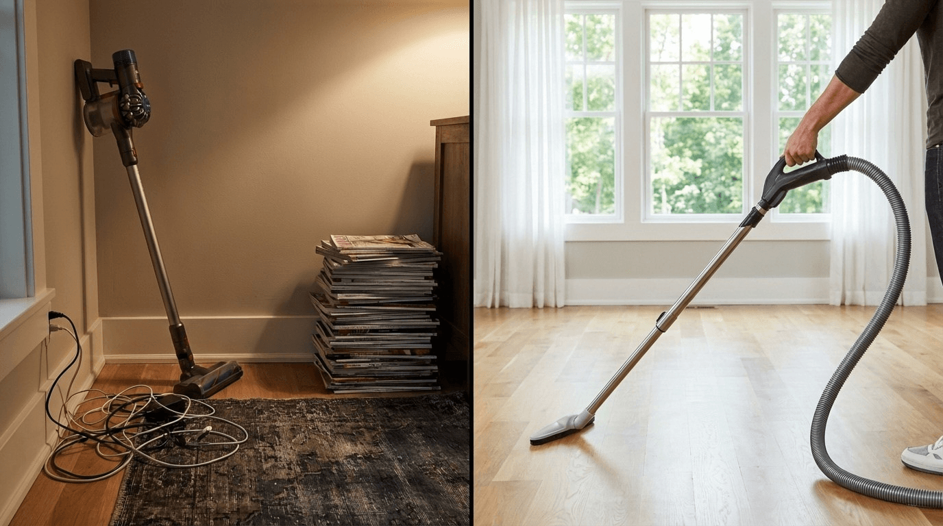 Central Vacuum vs. Dyson: The Comparison No One's Showing You